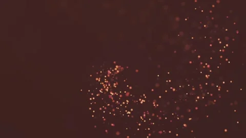 4k Abstract Sparkling Glitter Particles Brown Screen Stock Footage 319006491