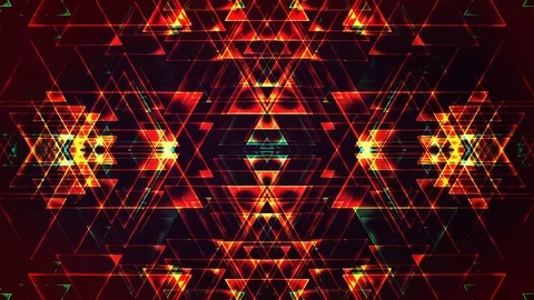 4K Abstract Triangles Backgrounds Stock Footage 78109022