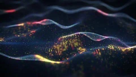 4K Abstract Virtual Neural Network Visualization Interconnected Particl Stock Footage 330479251