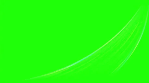 4K Abstract White Light Streaks Digital Graphic Green Background Stock-Footage 339267328