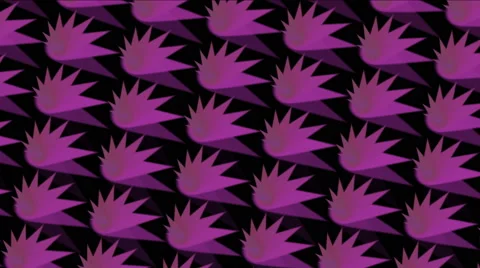 4k Abstratct paper cut pattern background,fractal geometry wallpaper backdrop Stock Footage 49940694