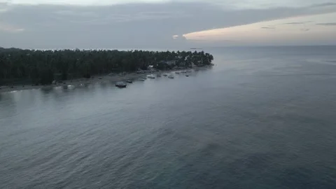 4k Aerial Beach Las Terrenas, Dominican Republic Stock Footage 274012173