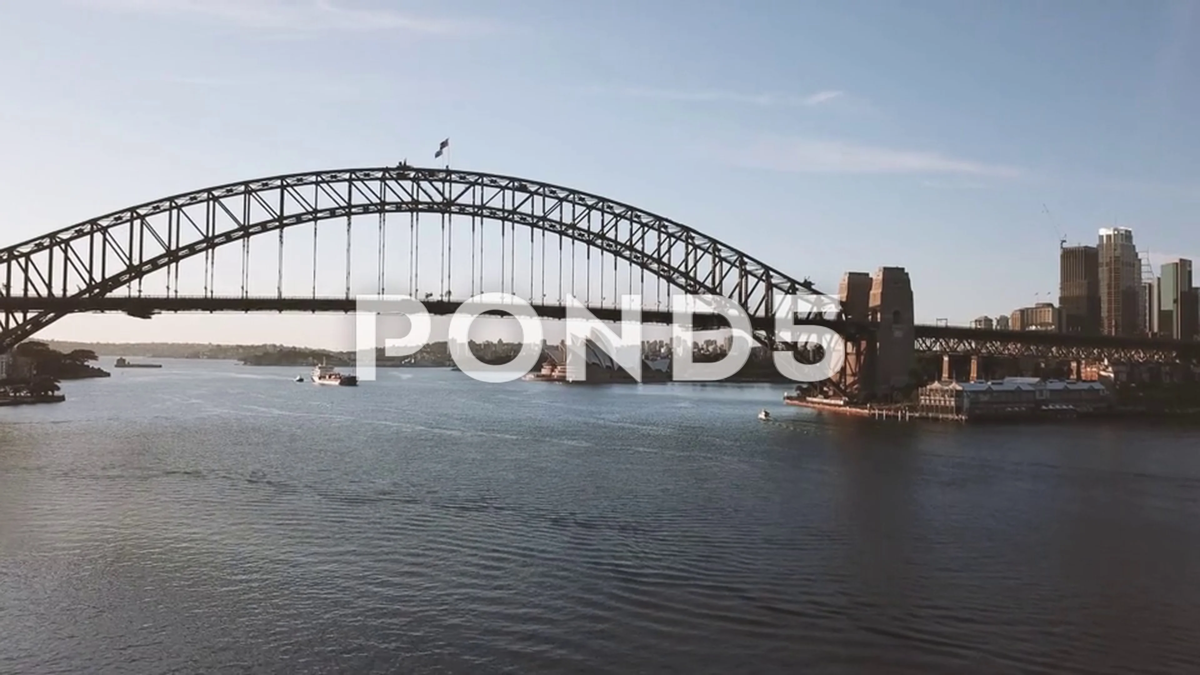 aerial cinematic drone footage of Syd... | Stock | Pond5