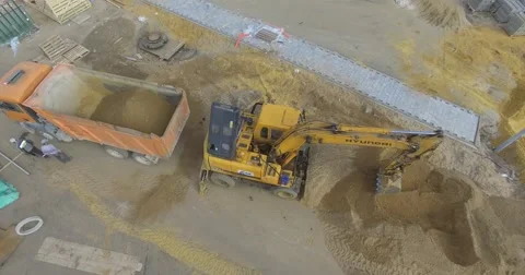 4K aerial construction of multi-storey house residential complex wall hotel Stock Footage 68099862