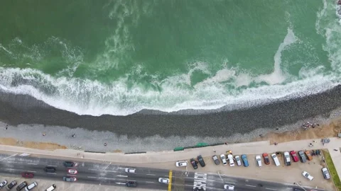 4K Aerial Drone Top Down View over Rocky B Stock Footage 239835273