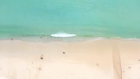 4K Aerial drone top view crowd of people... | Stock Video | Pond5