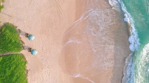 4K Aerial drone top view crowd of people... | Stock Video | Pond5