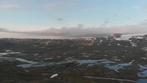 4k Aerial of Finse Stock-Footage 168892474