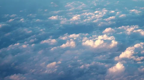 4K Aerial Flight Above Clouds 58180131