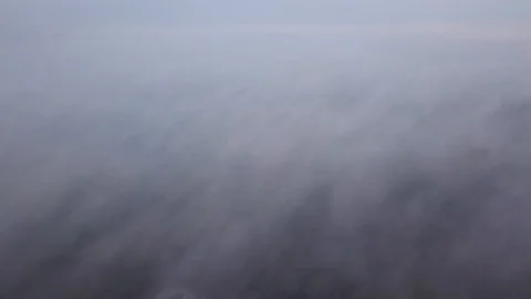 4k aerial flight over clouds at summer sunrise. Beautiful drone landscape 库存影片 93948306