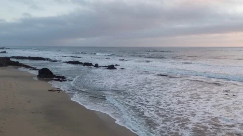 4K Aerial Flying Sunset Stock Footage 80986822
