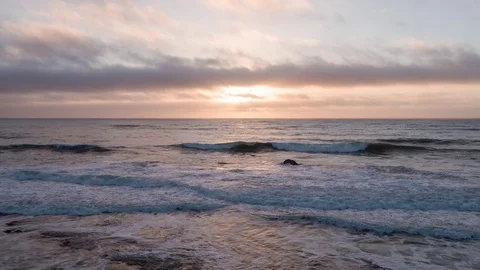 4K Aerial Flying Sunset Vidéo 80989092
