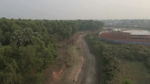 4K Aerial forest Stockbeeldmateriaal 211654401