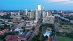 Austin, Texas  4K drone footage 