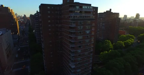 4k Aerial Riser of Building Stock Footage 50361999