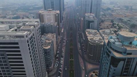 4K Aerial shot Ajman  Stock Footage 148338570