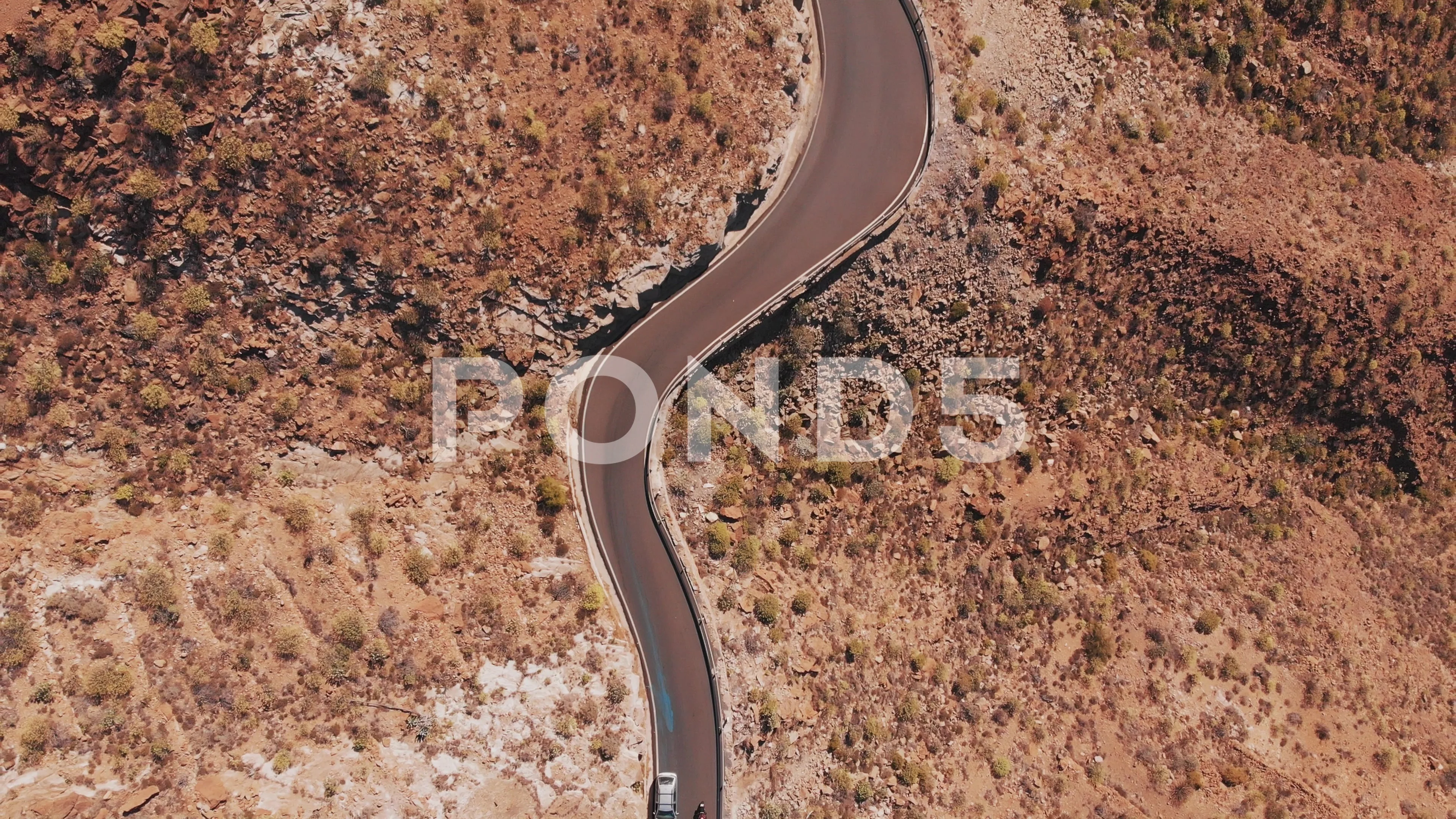 long winding dirt road