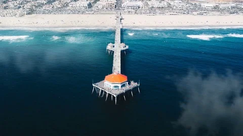 4k - Aerial view of a landscape Stock Footage 72073861