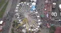 4k Aerial view people and ferris wheel Bremerhaven city and harbor 4k or 4k+ Resolution