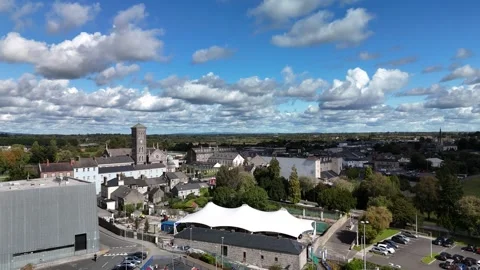 4K Aerial View of Thurles County Tipperary Ireland 動画素材 333933142