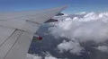 4k Aeroplane flight window seat view fast moving clouds 4k or 4k+ Resolution