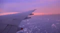 4k Aeroplane flight window seat view early morning sunrise 4k or 4k+ Resolution