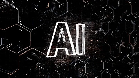 4k AI Artificial Intelligence Brain circuit,Matrix binary computer code text. Stock Footage 115471155