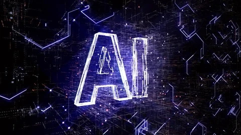 4k AI Artificial Intelligence Brain circuit,Matrix binary computer code text. Stock Footage 115471794
