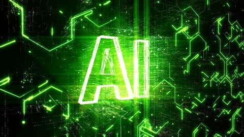 4k AI Artificial Intelligence Brain circuit,Matrix binary computer code text. Stock Footage 115471883