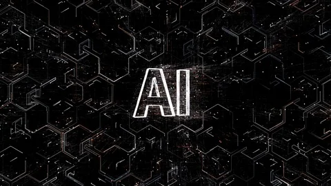 4k AI Artificial Intelligence Brain circuit,Matrix binary computer code text. Stock Footage 115472025