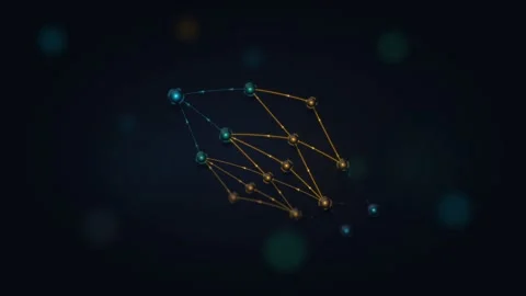 4K AI Autonomous Agent Decision Graph and Neural Workflow Data Loop 스톡 동영상 344639780
