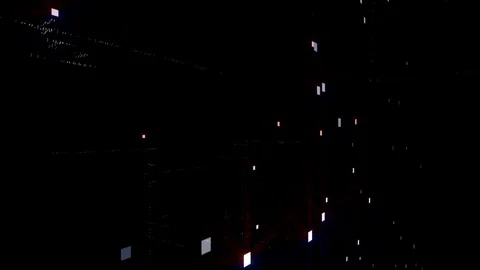 4k AI word artificial intelligence cloud,design animation,binary computer code. Stock Footage 115475322