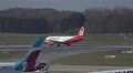 4k Airberlin Airbus A320 start take off runway Hamburg airport 4k or 4k+ Resolution