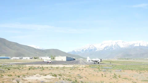 4k airplane runway Stock Footage 38261578