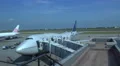4k Airport Taipei Taiwan terminal window outdoor airfield gate view 4k or 4k+ Resolution