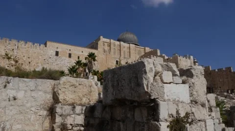 4K - AL AQSA MOSQUE - 01 Stock Footage 46994657