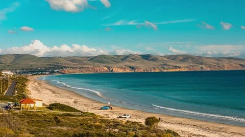 4K Aldinga Beach Timelapse Stock Footage 76992567