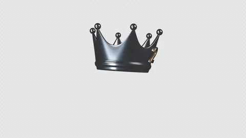 4K Alpha Winner Crowns Bundle with Numbers 1-3 Social Ranking Reveal Stock Footage 335277846