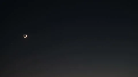 4k Amazing Moon Timelapse Stock Footage 161881097