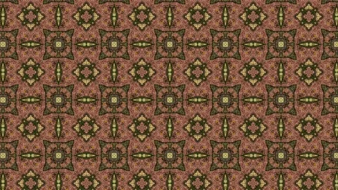 4K Ancient Path Looping Kaleida Background Animation 1 Stock Footage 81790947