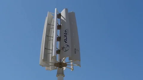 4K. Anemometer rotating Stock Footage 78109940