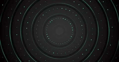 4k animated abstract circular green blue grid. Animation background. 스톡 동영상 168132782