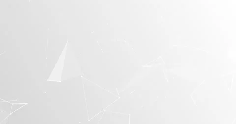 4k animated abstract grey plexus dot and 3d line connect background. Stock Footage 181003304