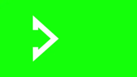 4K Animated Arrow direction sign on black background, Direction banner. Видео 332959661