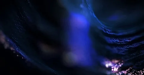 4K animated background loop with audio elements. 3D abstract digital wave. Stock Footage 69825918