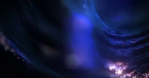 4K animated background loop with audio elements. 3D abstract digital wave. Stock Footage 69826217