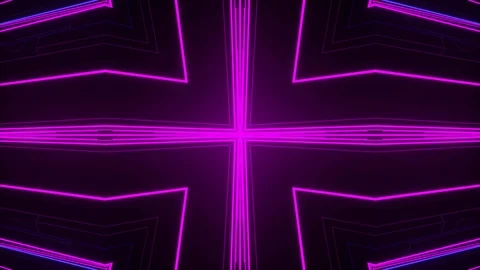 4K Animated background in neon cyberpunk style 2 Vidéo 106924600