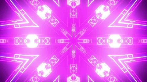 4K Animated background in neon cyberpunk style 4 Видео 106924602