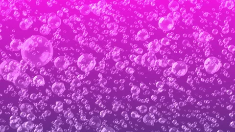 4k Animated Bubbles Pink Background Video stock 113460142