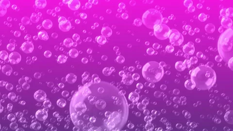 4k Animated Bubbles Pink Background Video stock 113460519